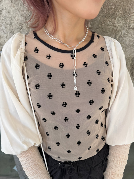 店主推薦！霧面感2WAYS BALL BALL頸鏈