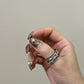 Basic橫條扣扣RING