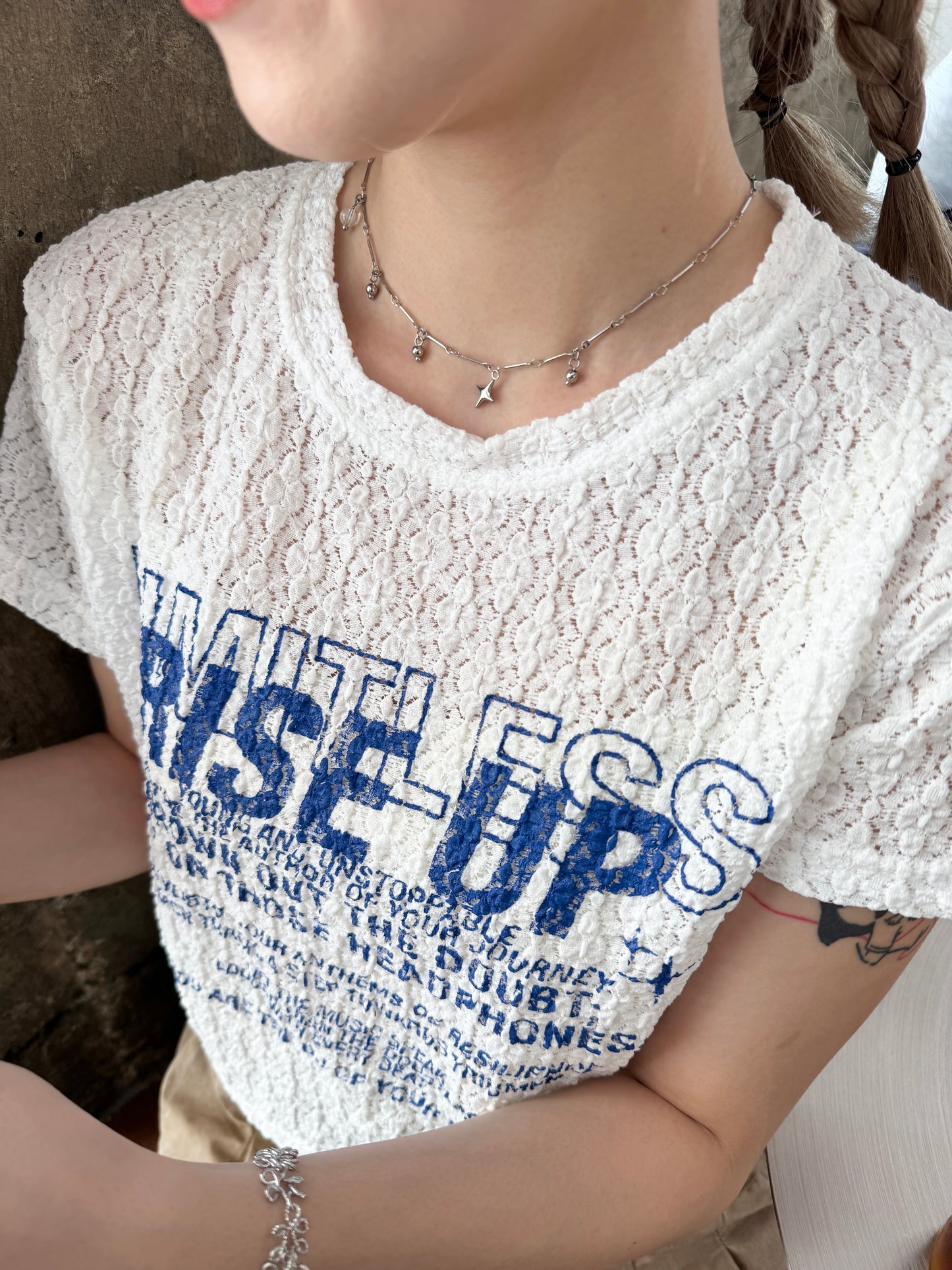 MINI星星拼珠幼頸鏈