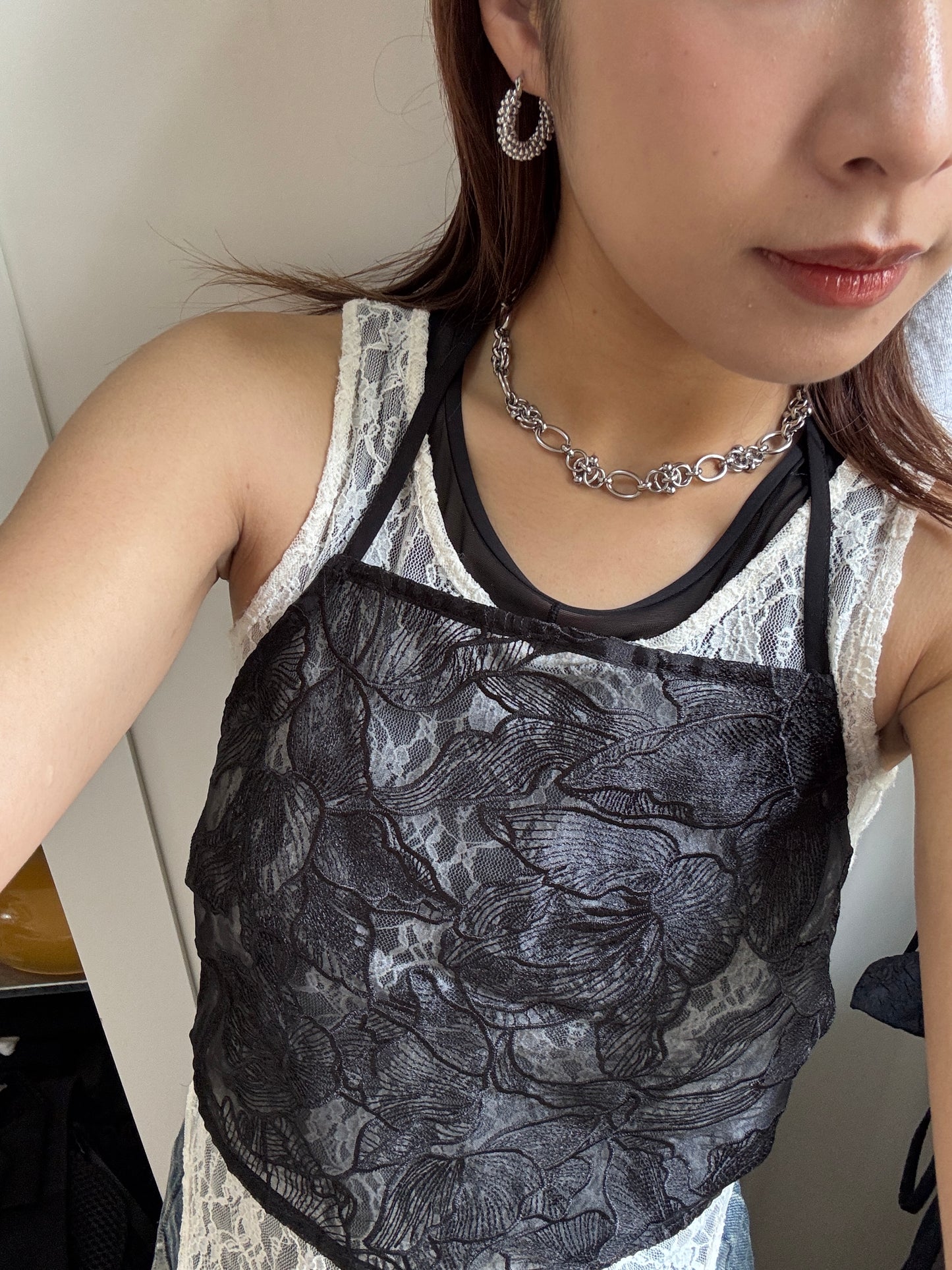 推！自留靚圓珠扣扣頸鏈