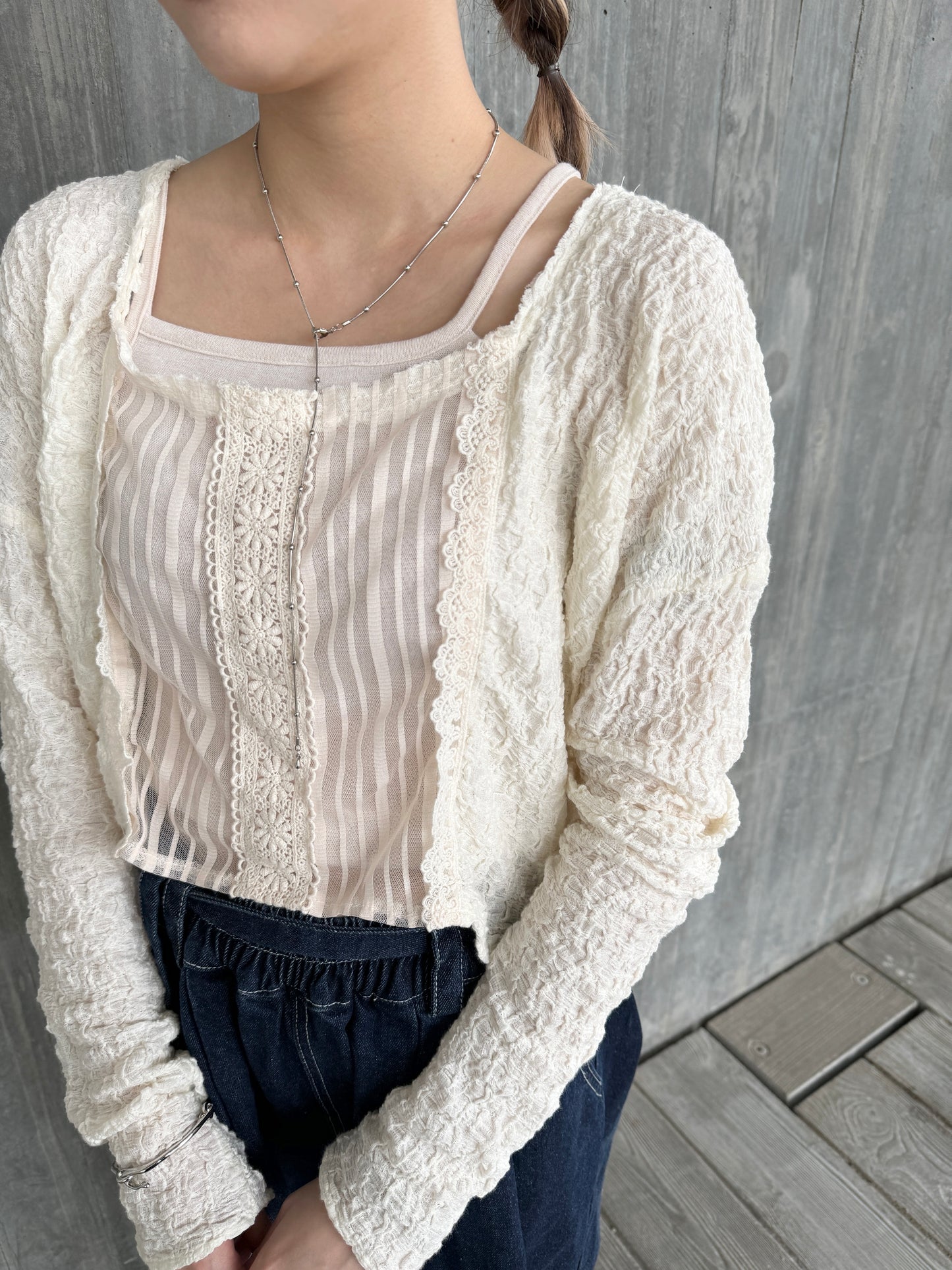 日系感幼點點長頸鏈（自由調長度）