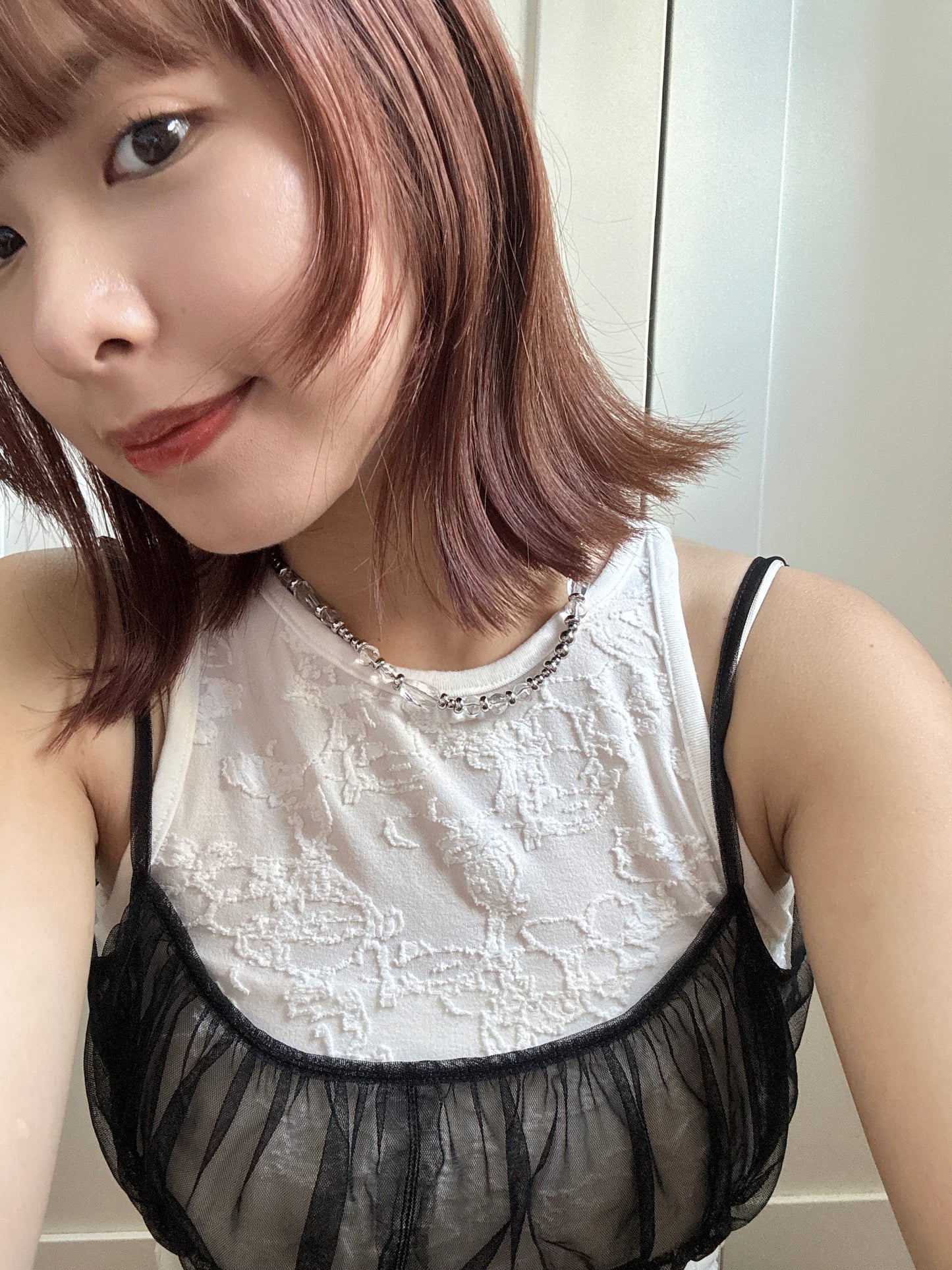 必買！銀珠透明感型格頸鏈