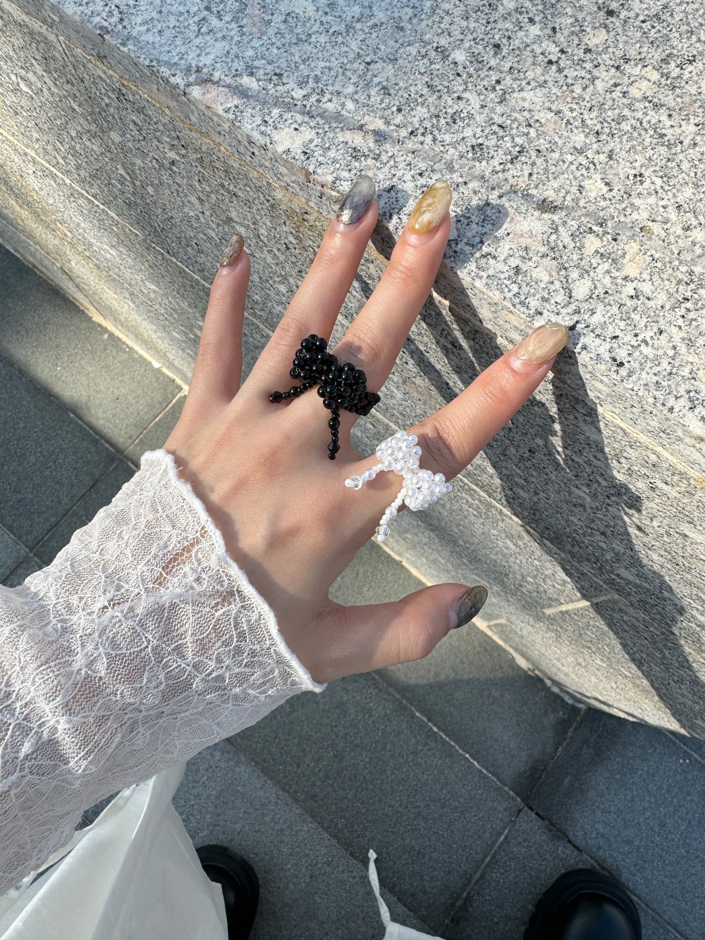 勁靚靚的珠珠RIBBON RING