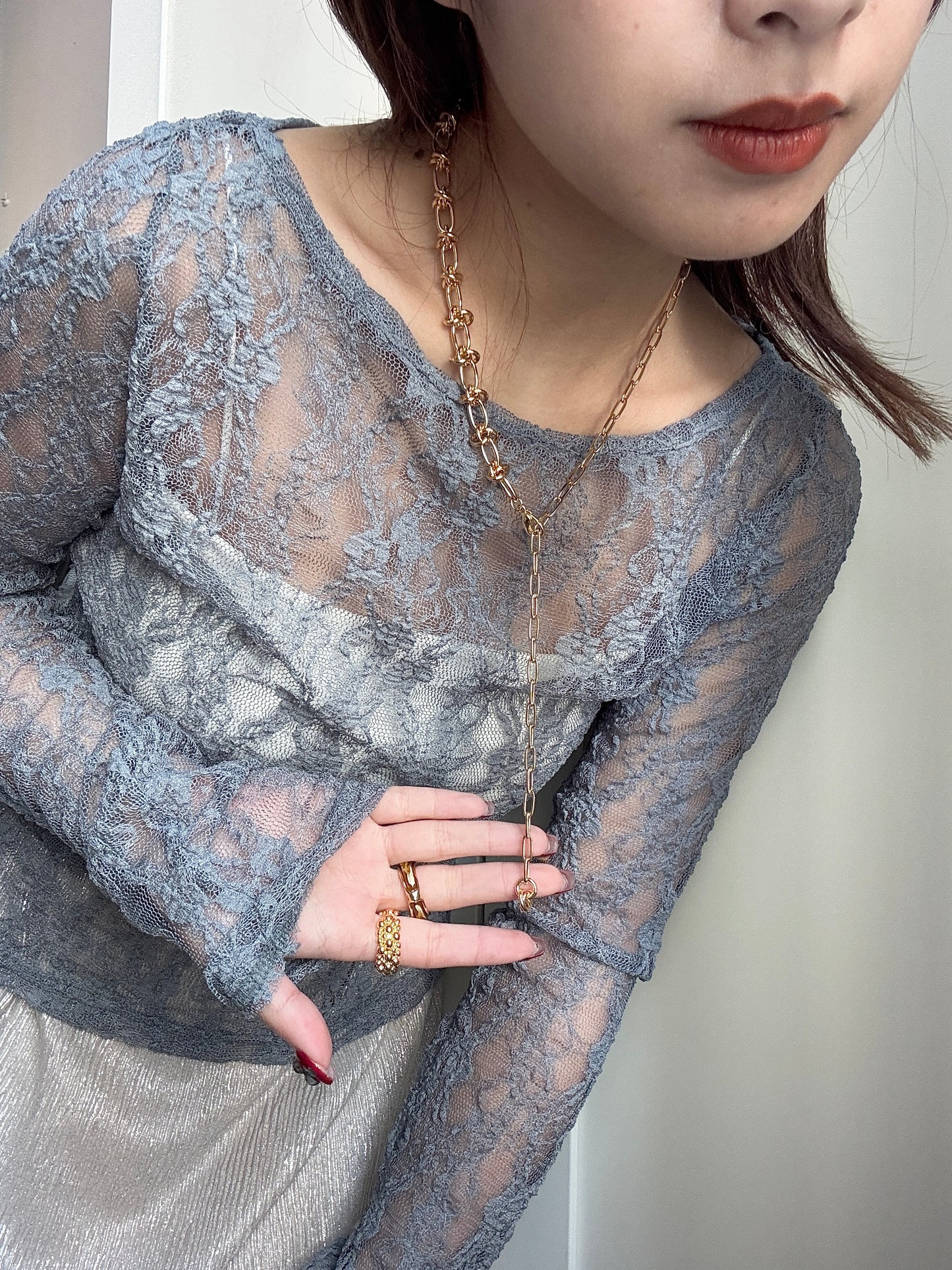 重點推介！2WAYS靚圈扣扣長頸鏈♡︎