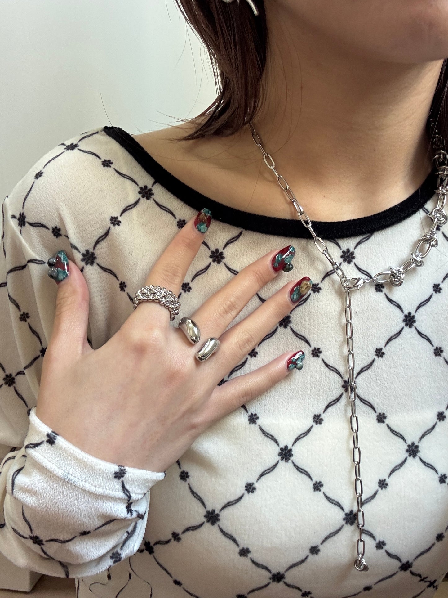 開口不規則尖形RING