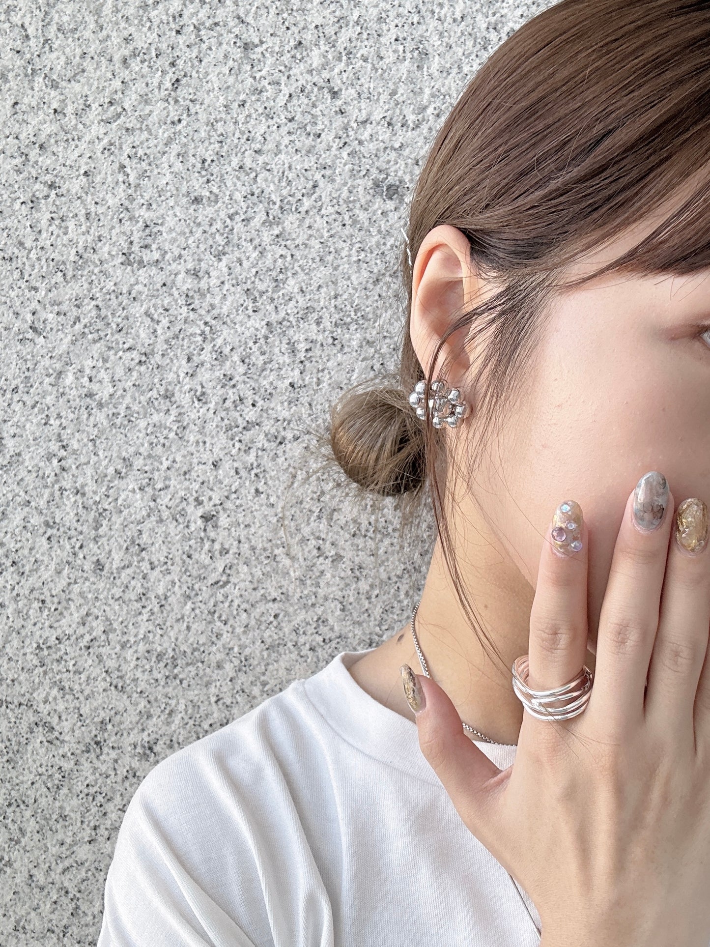 不規則重疊線條RING