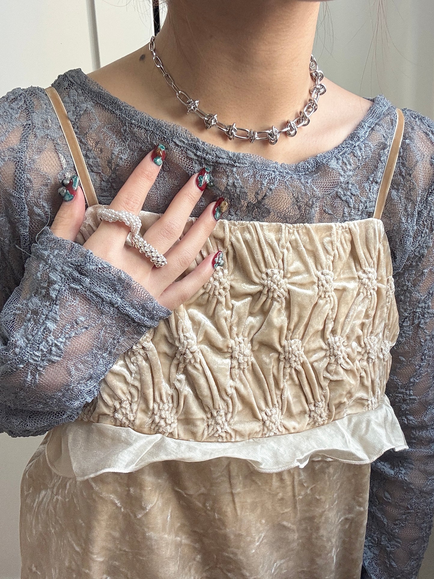 重點推介！2WAYS靚圈扣扣長頸鏈♡︎