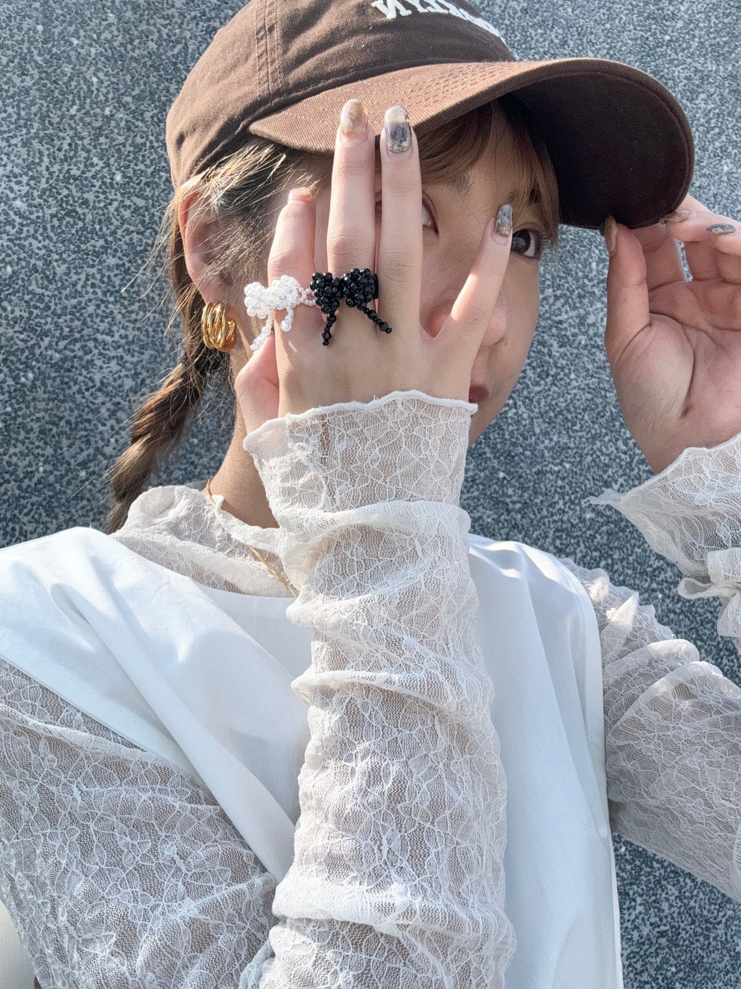 勁靚靚的珠珠RIBBON RING