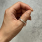 低調暗刻紋RING