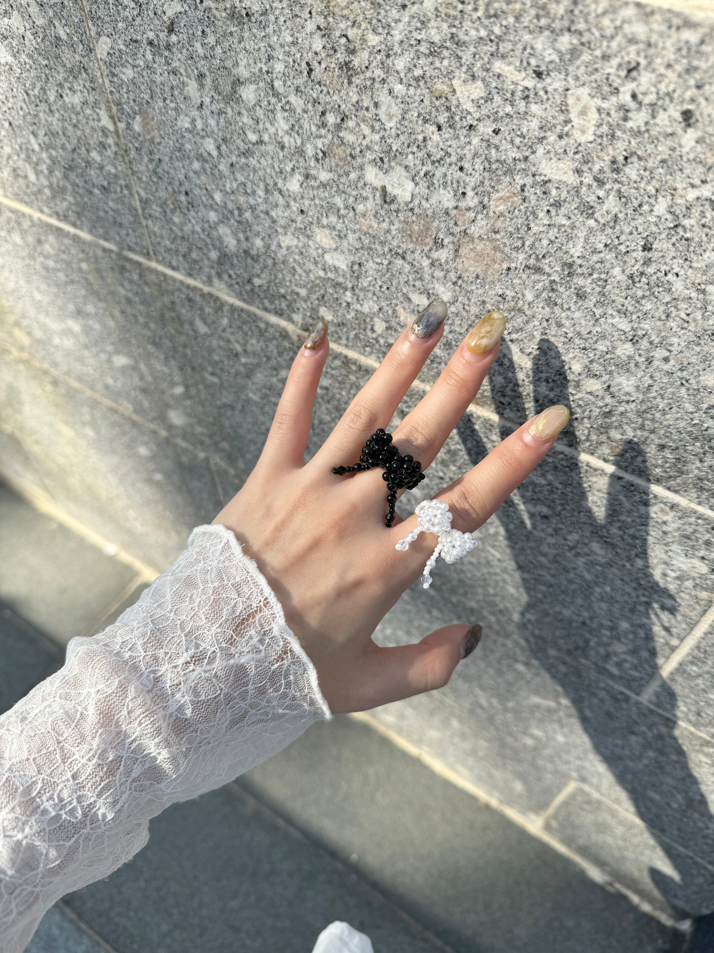 勁靚靚的珠珠RIBBON RING