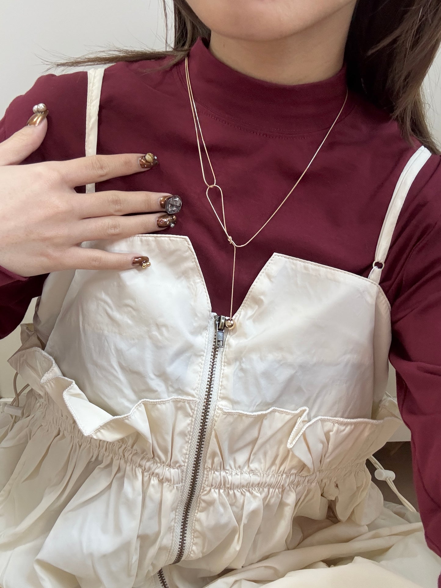 推薦款！波波打結相連頸鏈