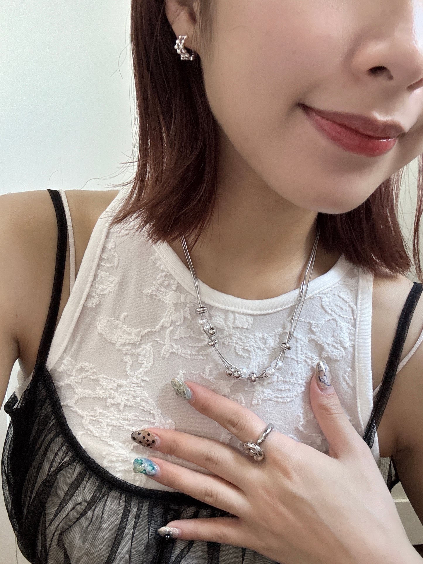 LAYER 珍珠X珠珠串串頸鏈