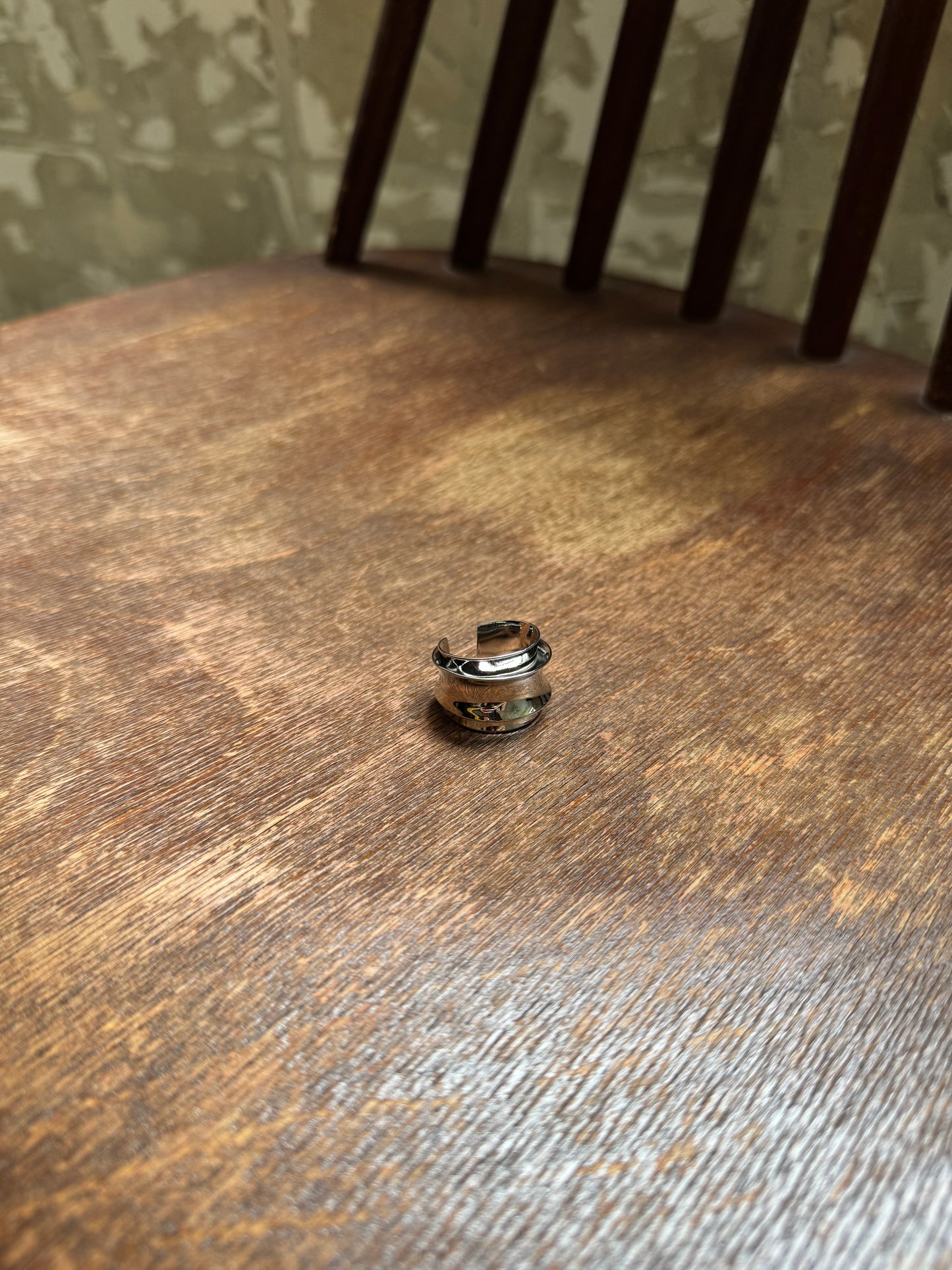 亮面型格雙層粗RING