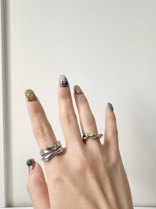 幼戒款～扭紋RING