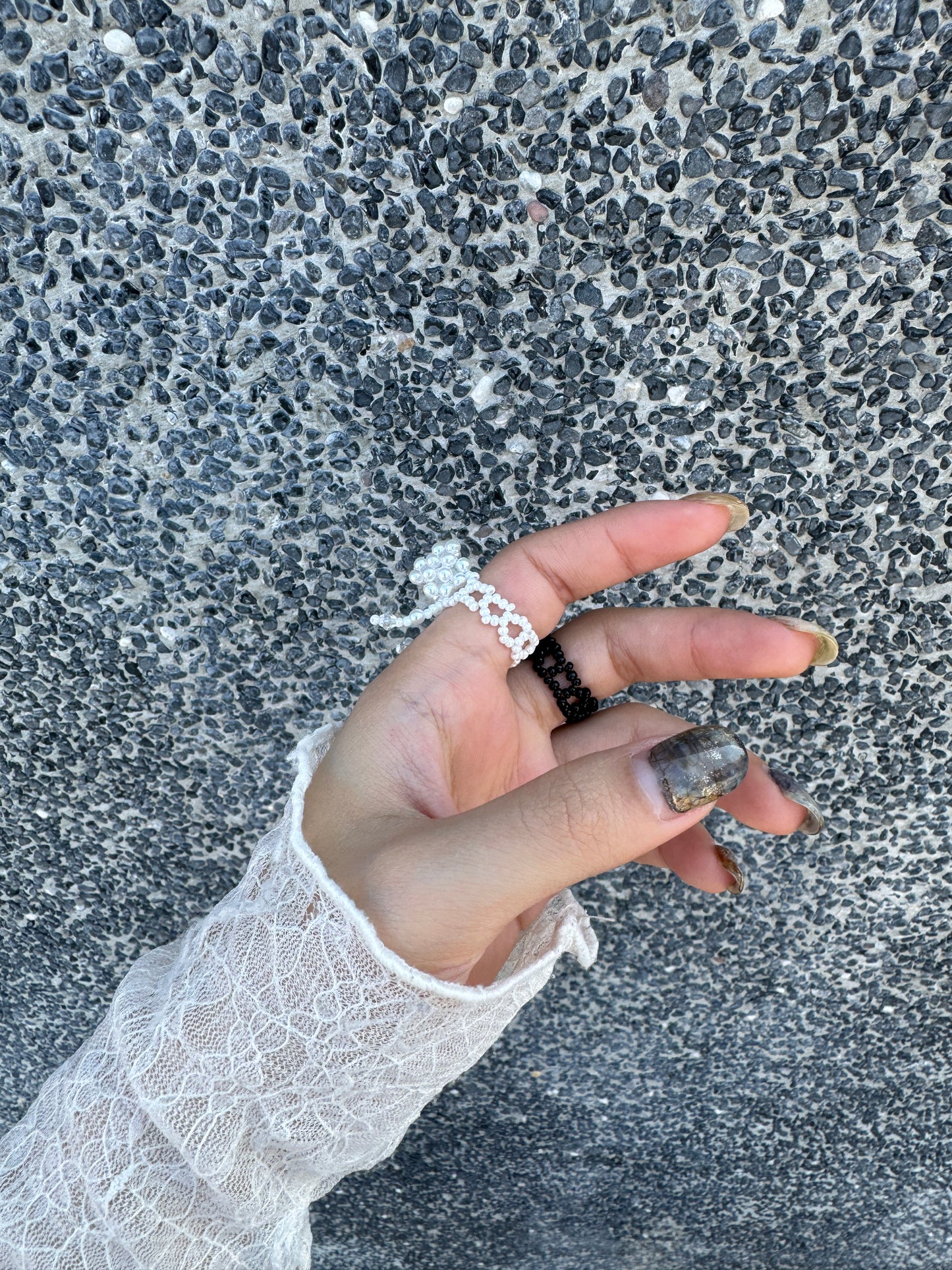 勁靚靚的珠珠RIBBON RING