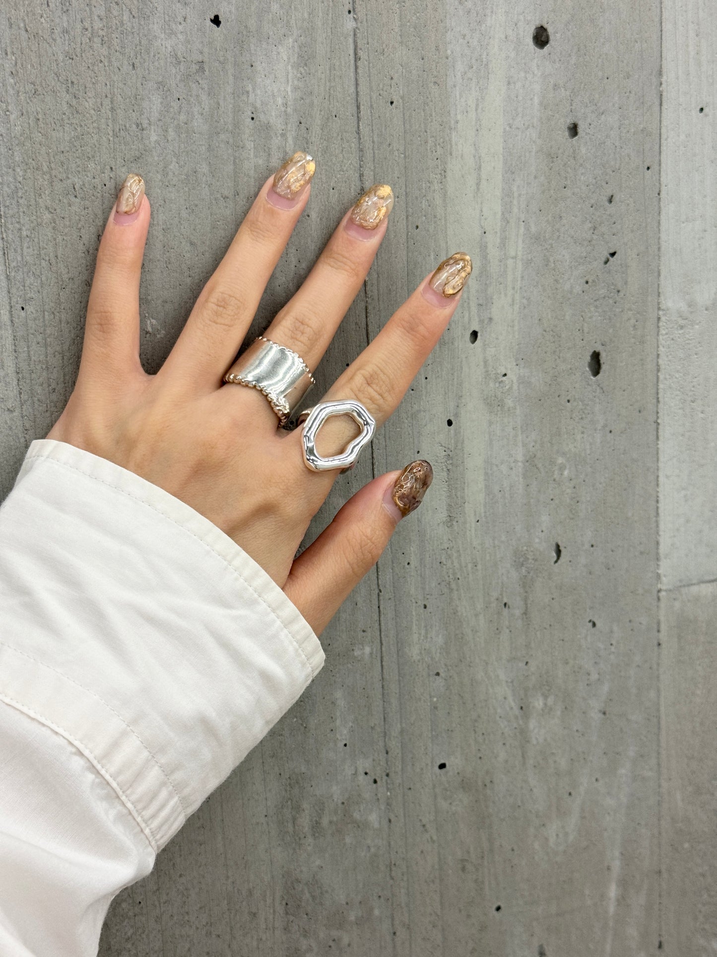 空心不規則戒指