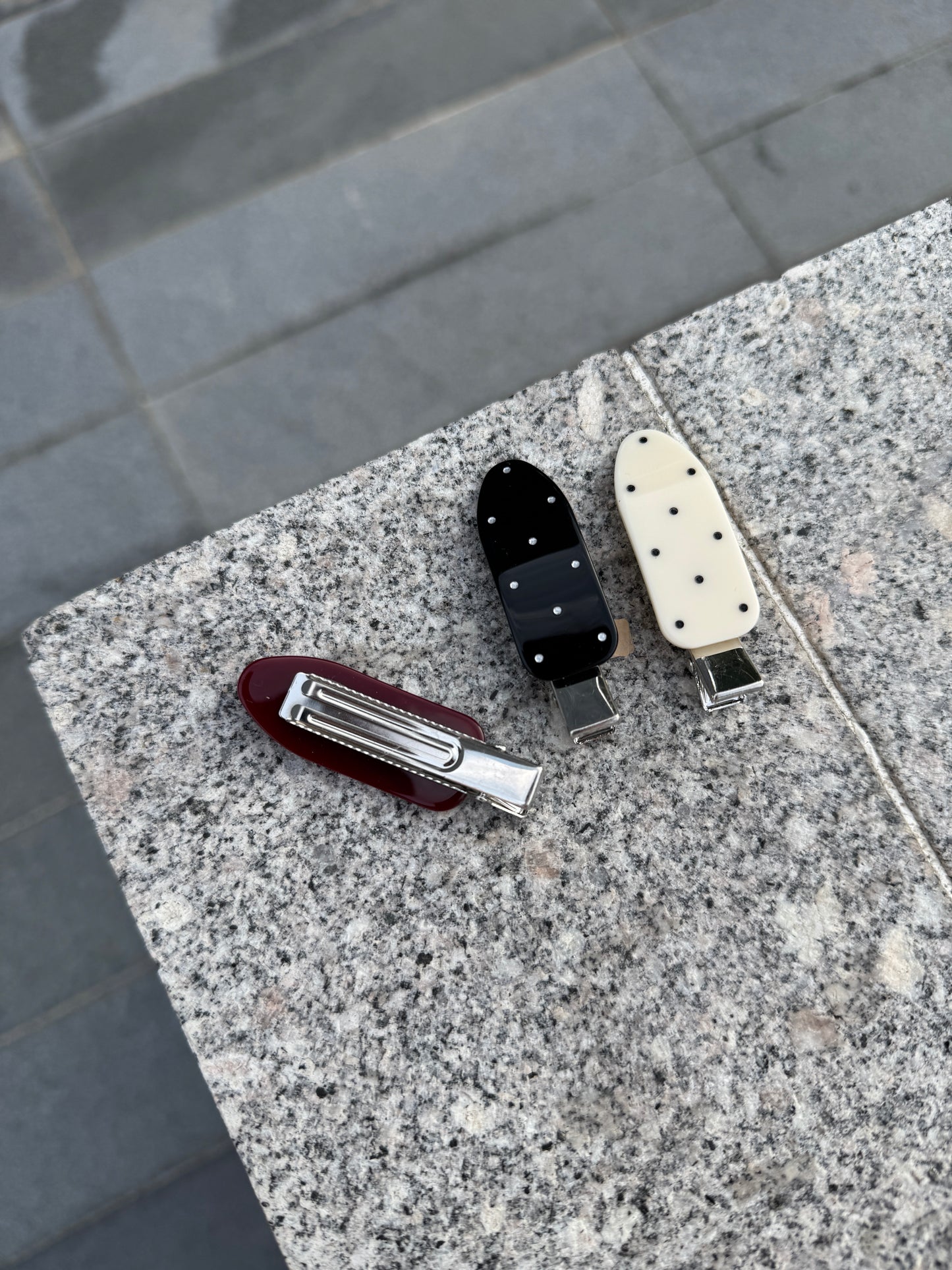 Must have ⸜❤︎⸝波點小髮夾