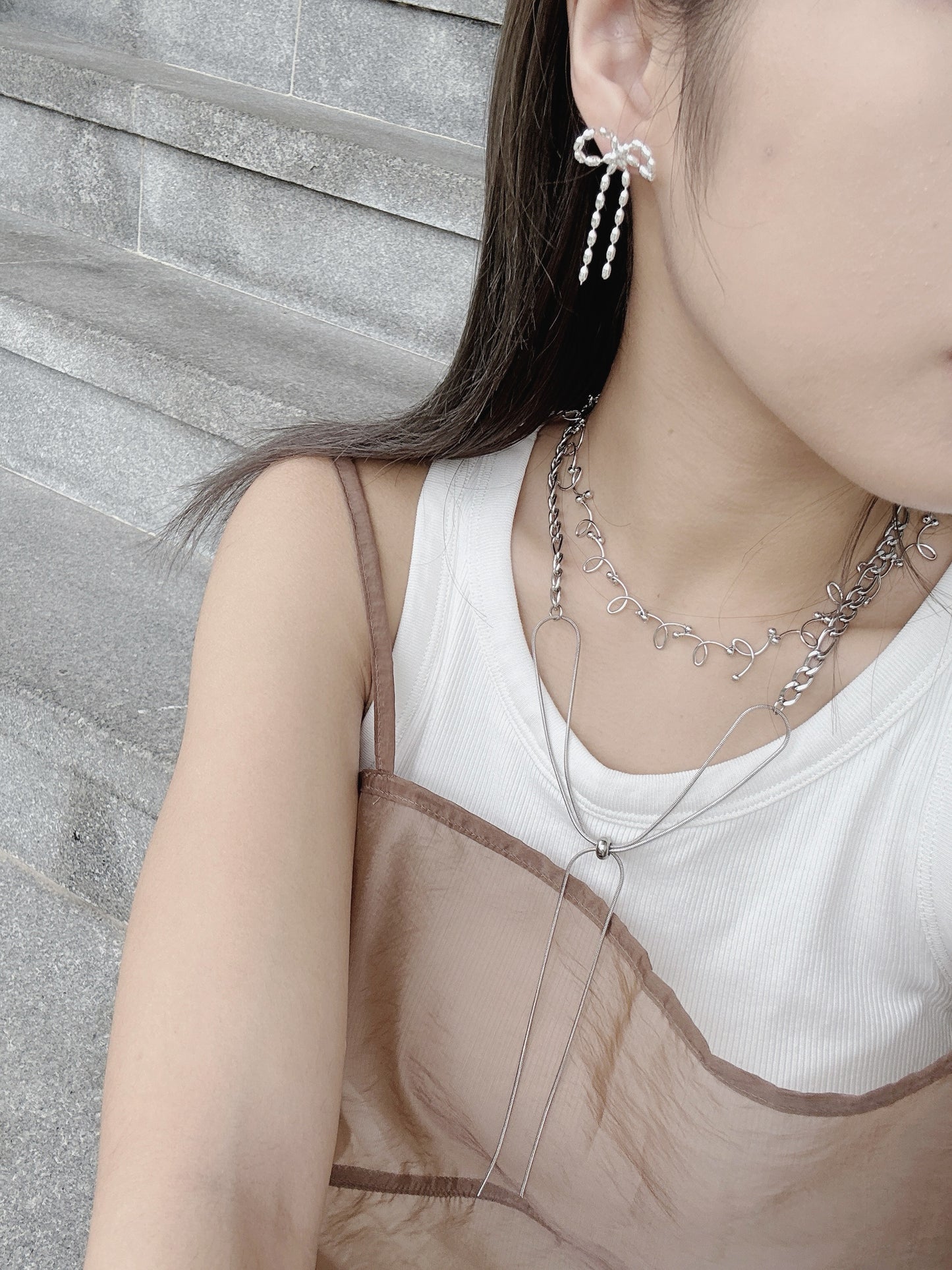 店主推薦♡︎扭圈點點百撘頸鏈