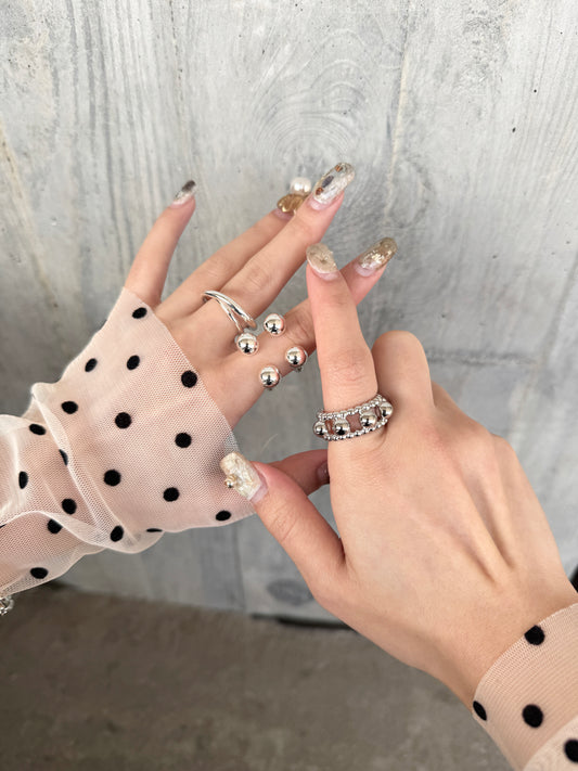 必買！！波波空框型開口RING