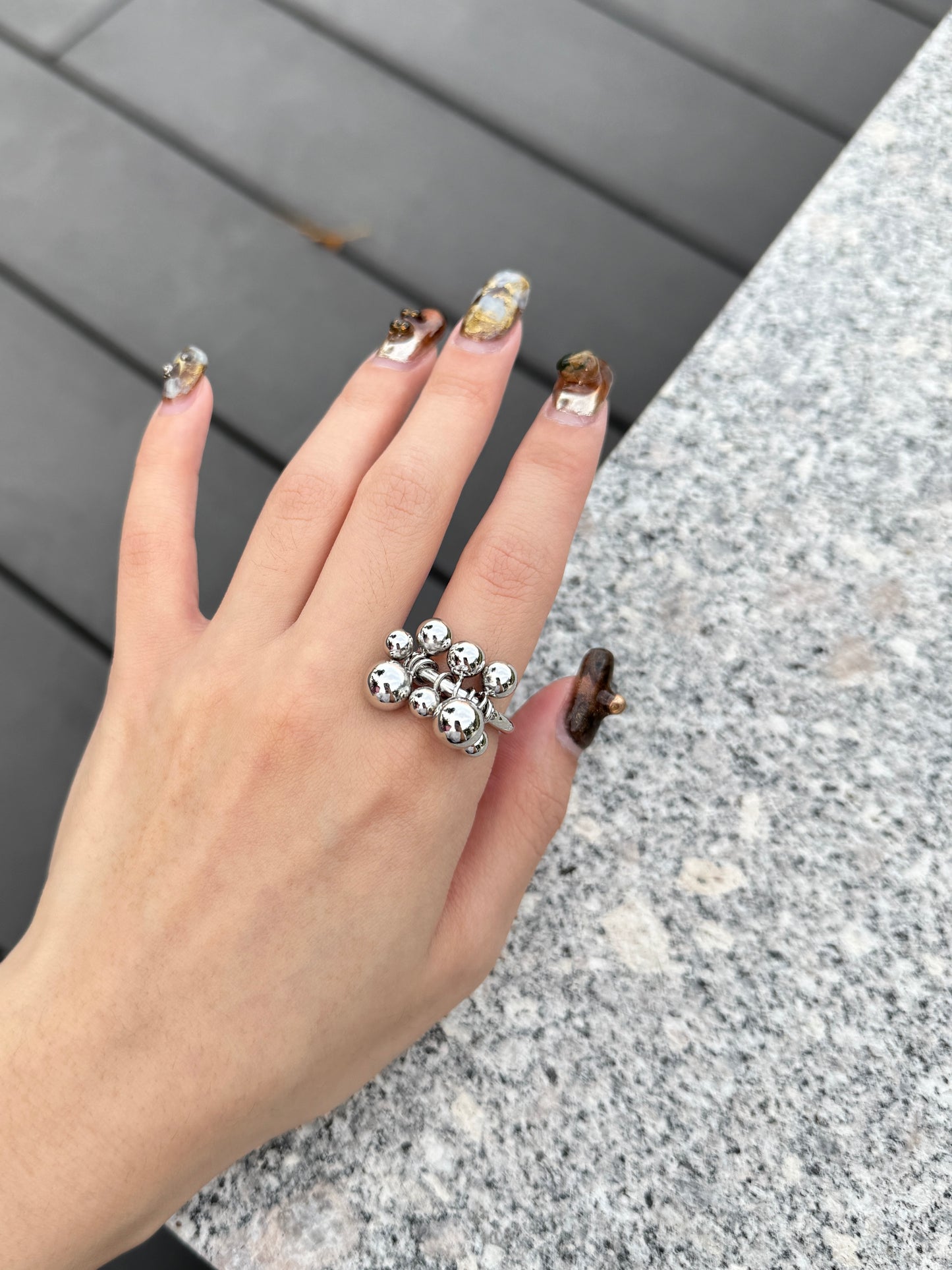必買大小ballball開口RING