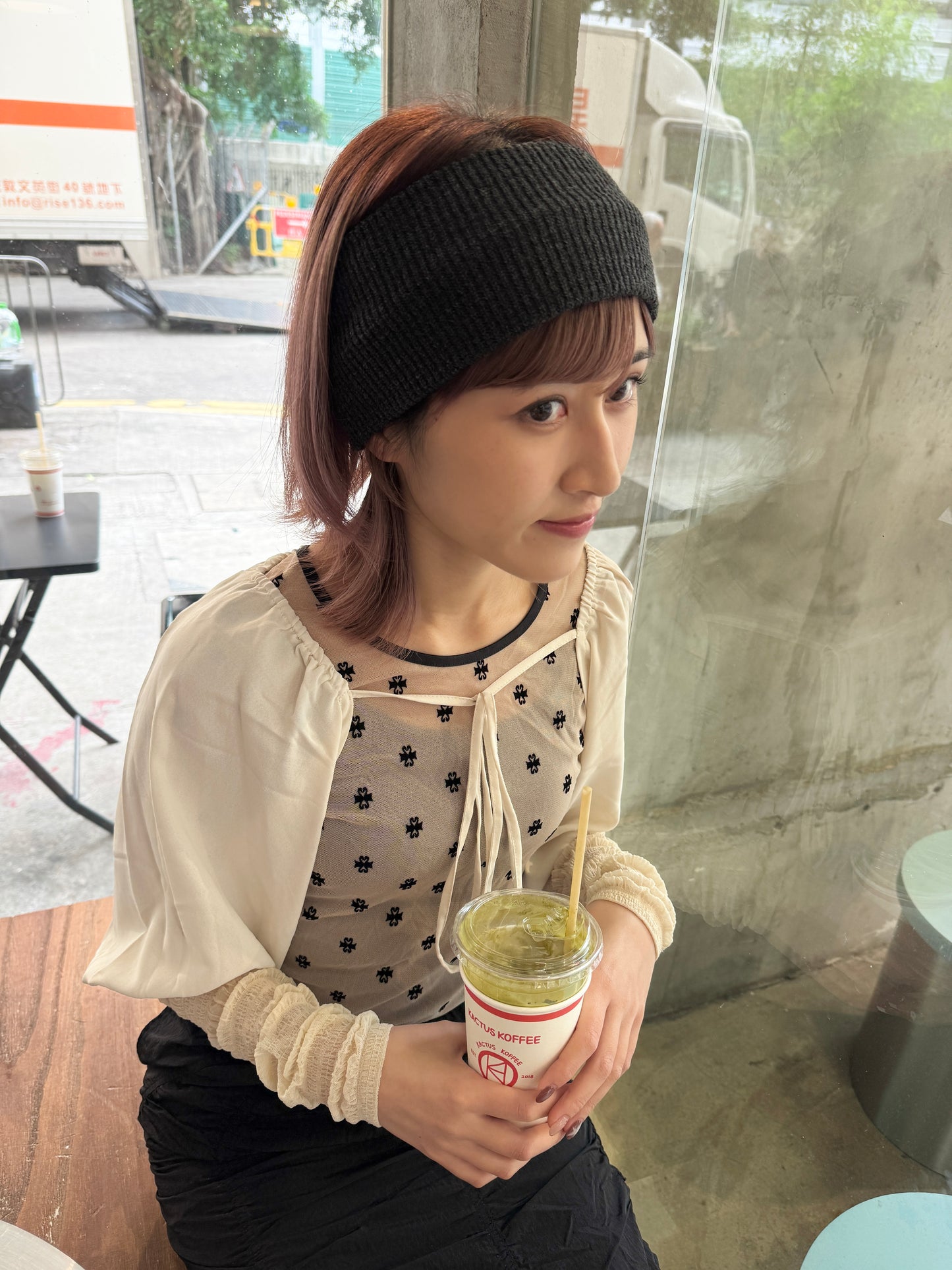 4色入～針織彈性粗髮帶