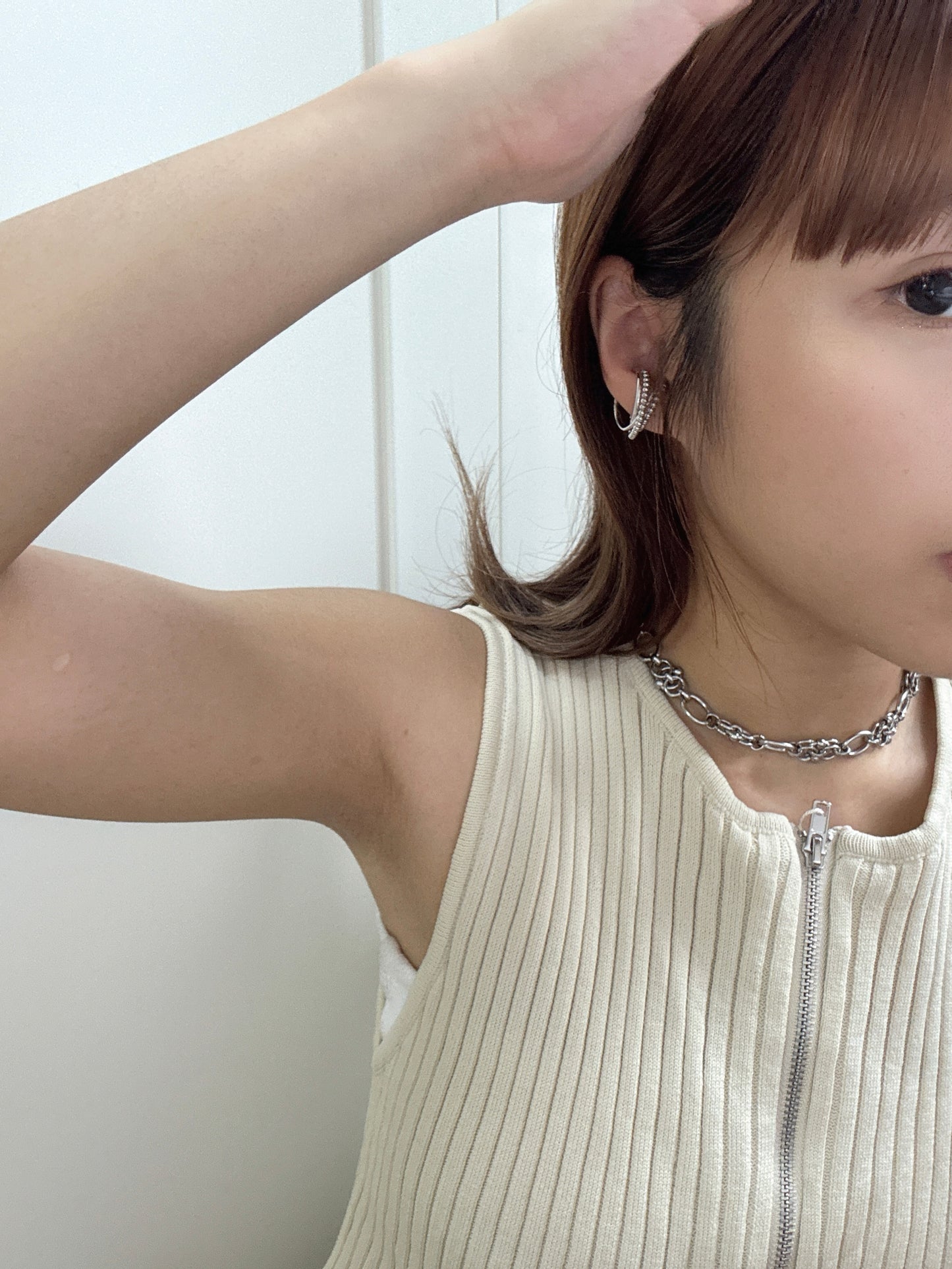 珠珠交叉圈EARCUFF