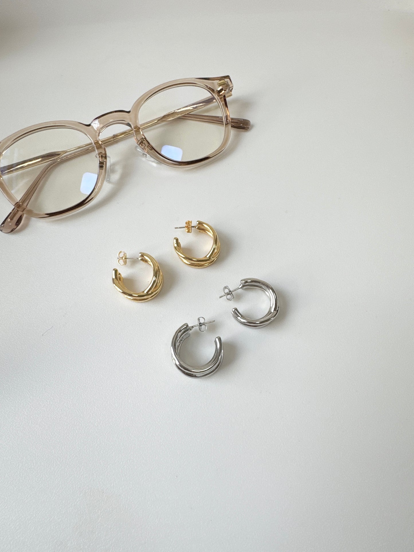 自留推薦款！百撘日常繞圈圈耳環