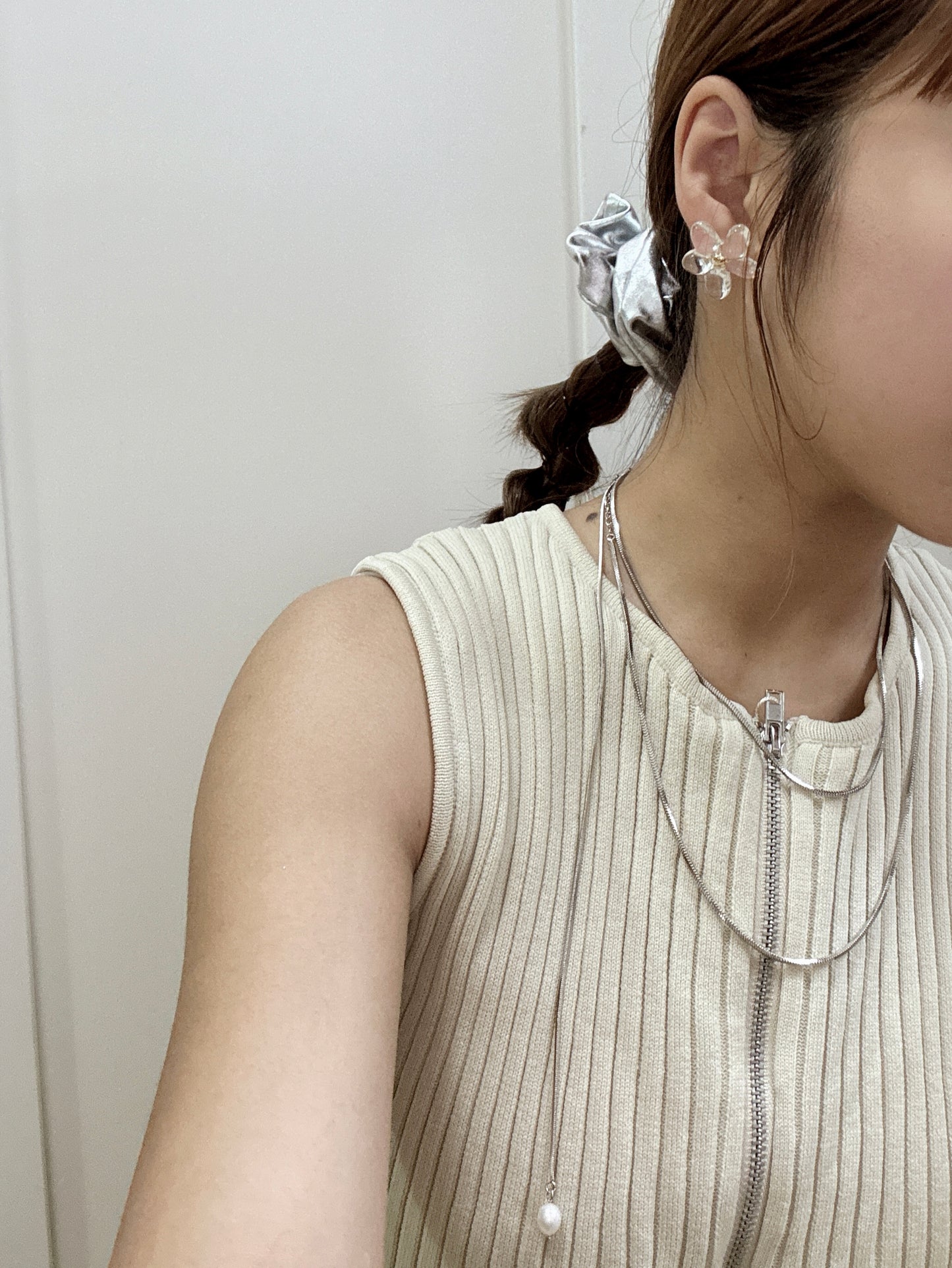 2WAYS兩層珍珠長頸鏈