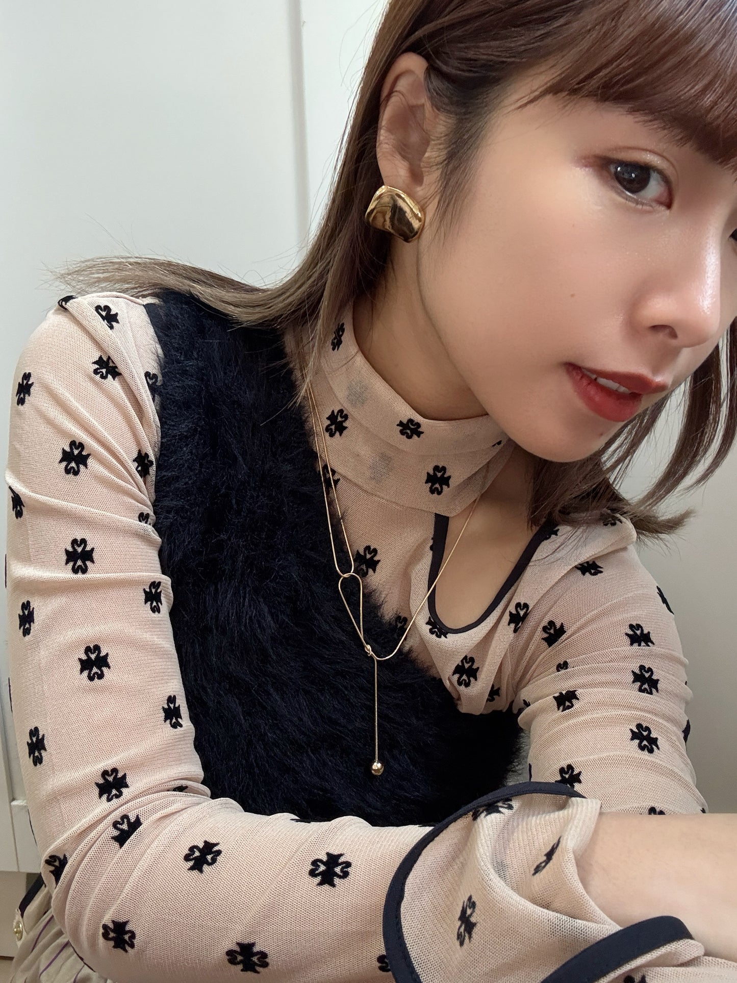 推薦款！波波打結相連頸鏈