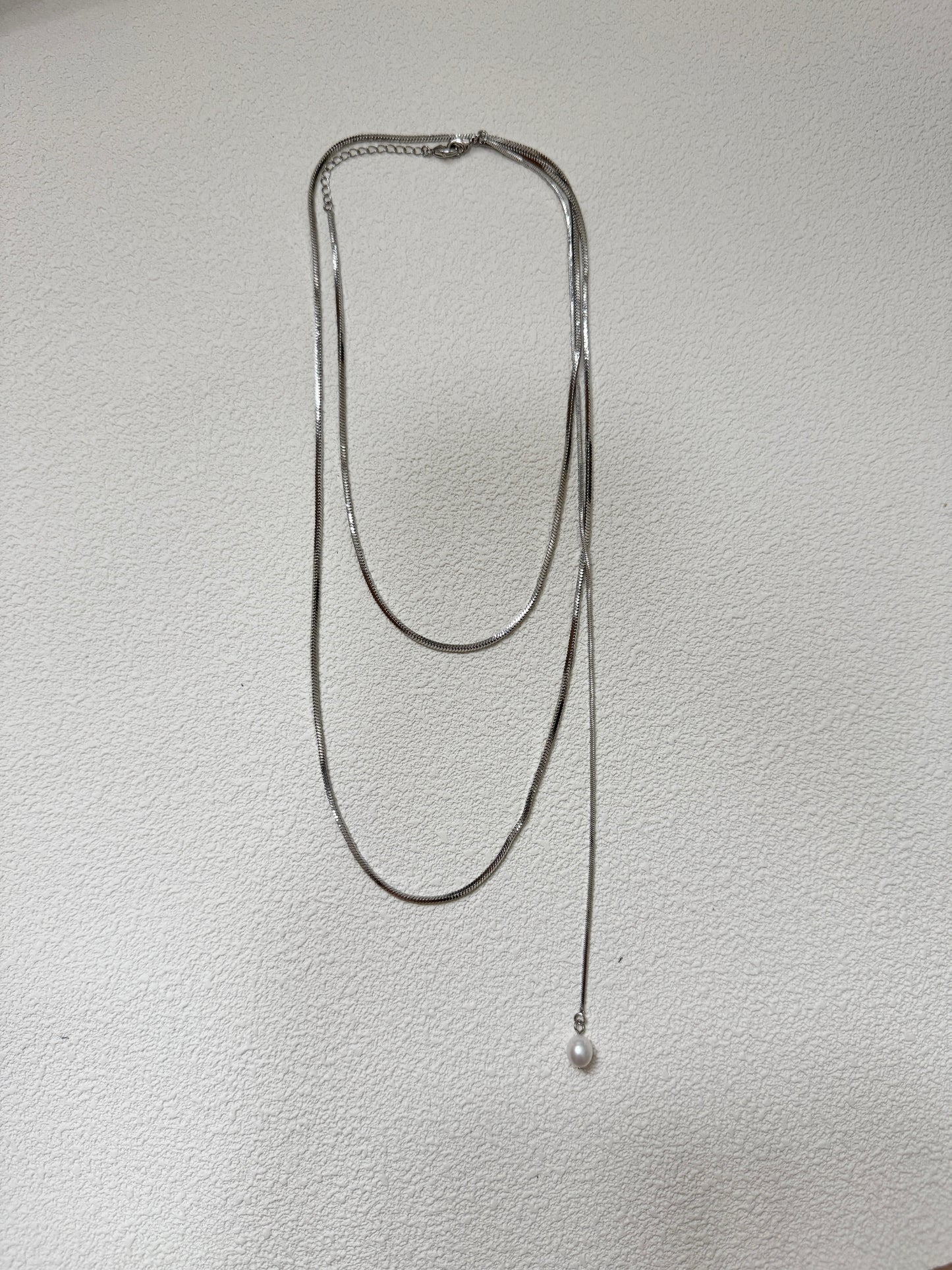 2WAYS兩層珍珠長頸鏈