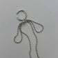 垂墜感蝴蝶結EAR CUFF