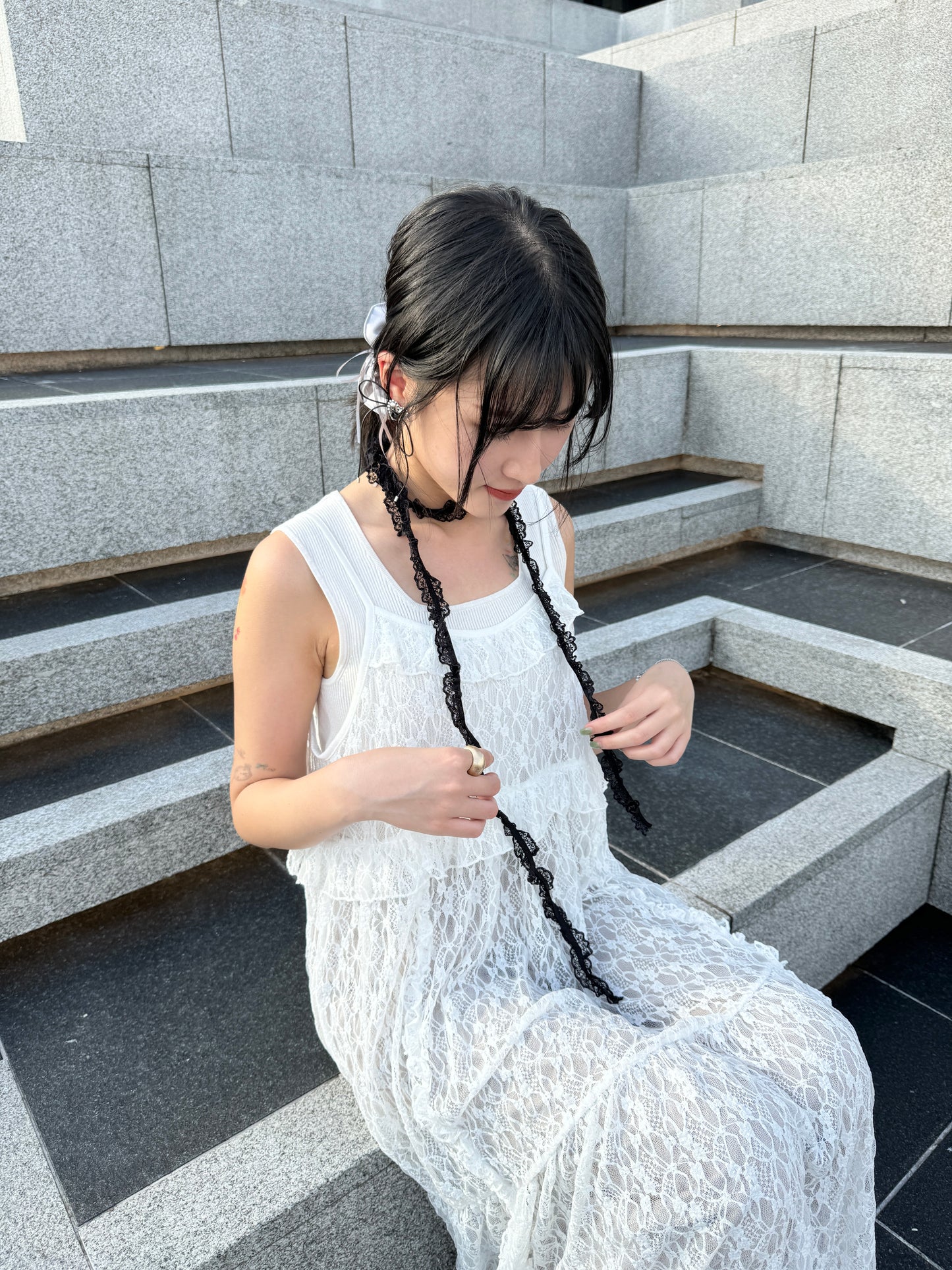 推薦款～ 2WAYS LACE NECKLACE