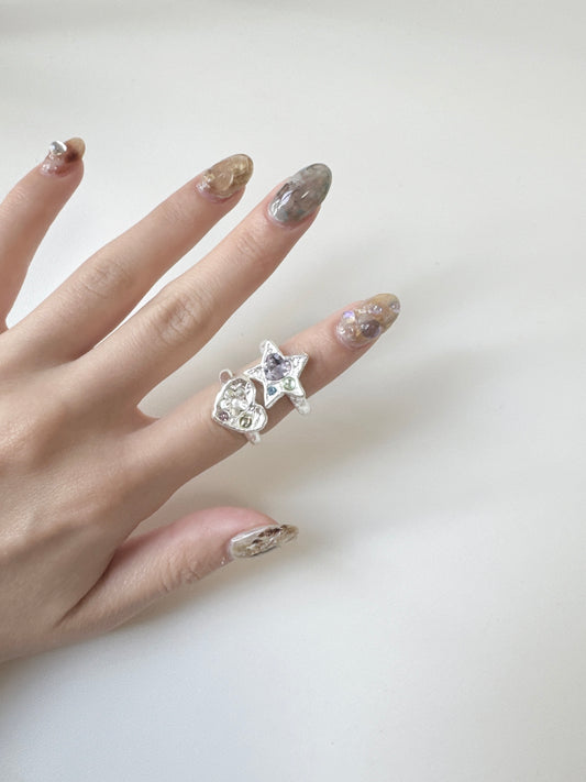 寶石形狀RING(心心/星形)