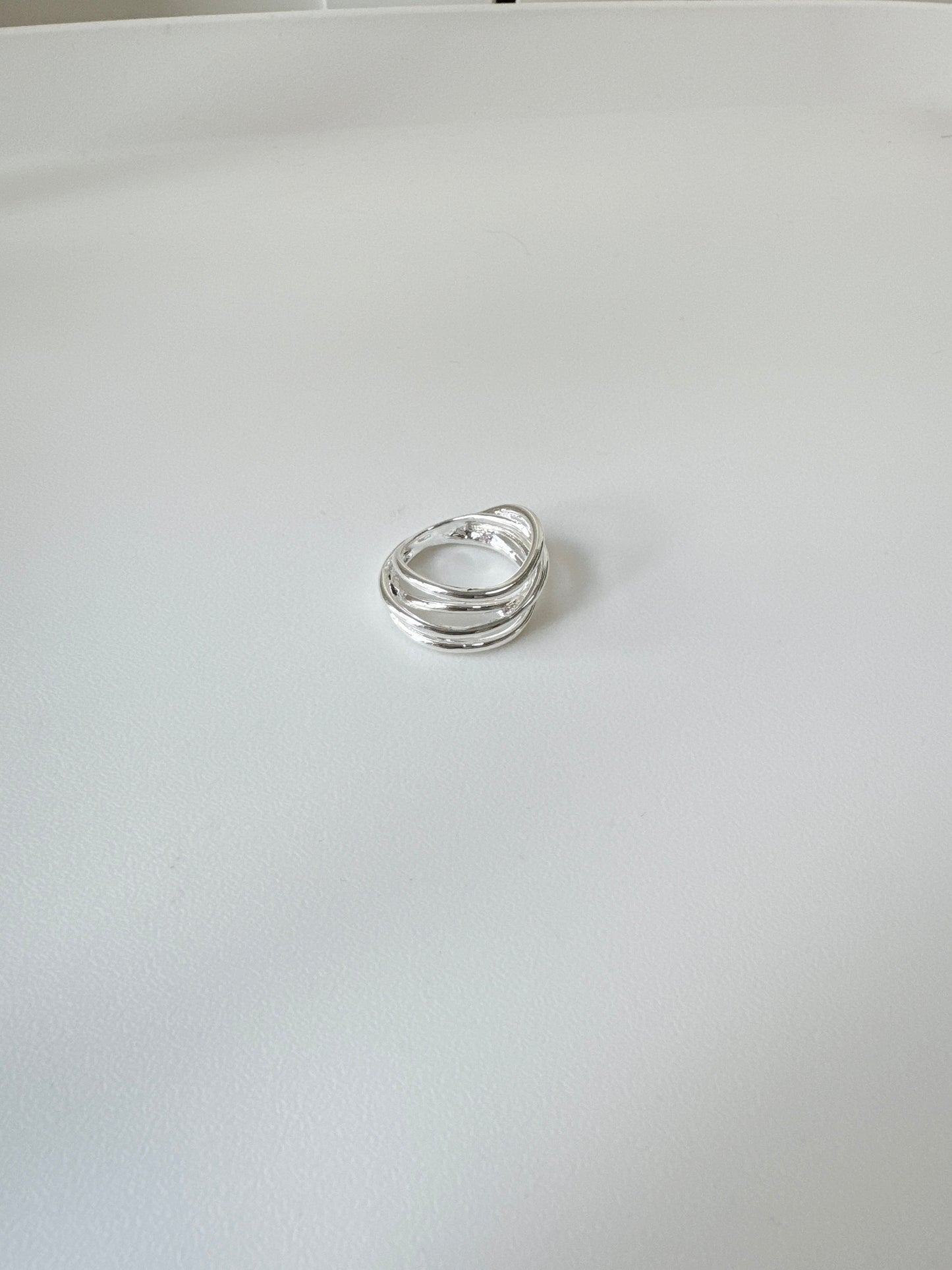 不規則重疊線條RING