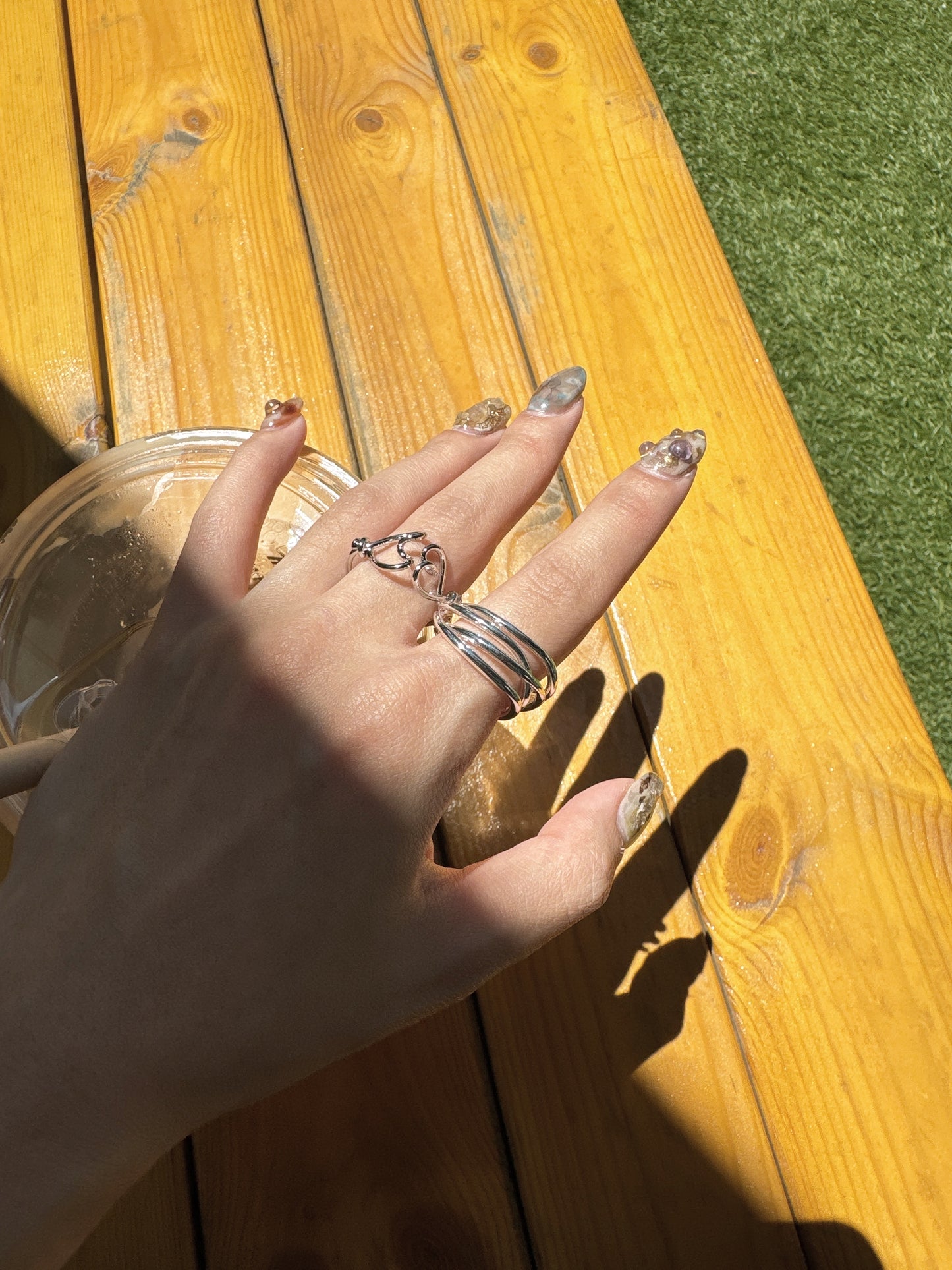 可微調SIZE! 雙心心RING