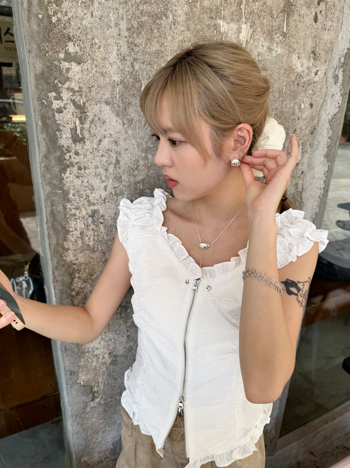 大人感⁺⊹˚.⋆小橢圓長頸鏈