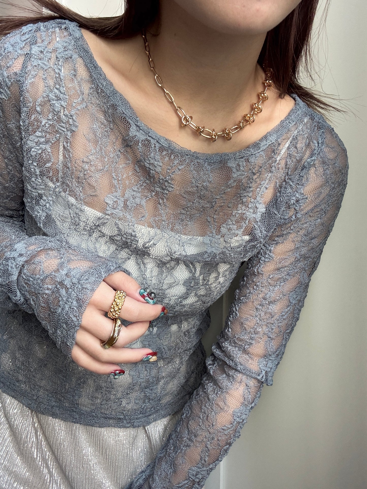 重點推介！2WAYS靚圈扣扣長頸鏈♡︎