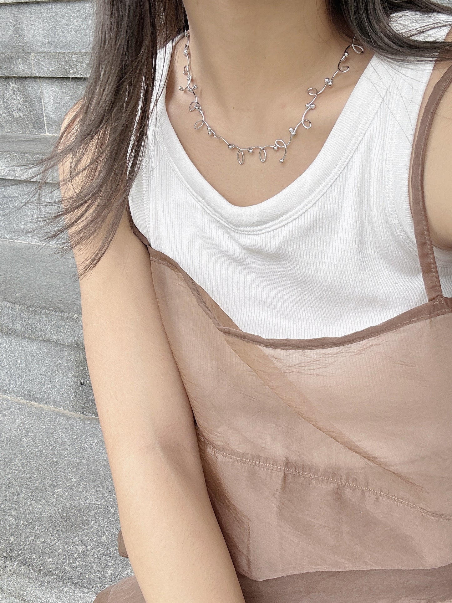 店主推薦♡︎扭圈點點百撘頸鏈