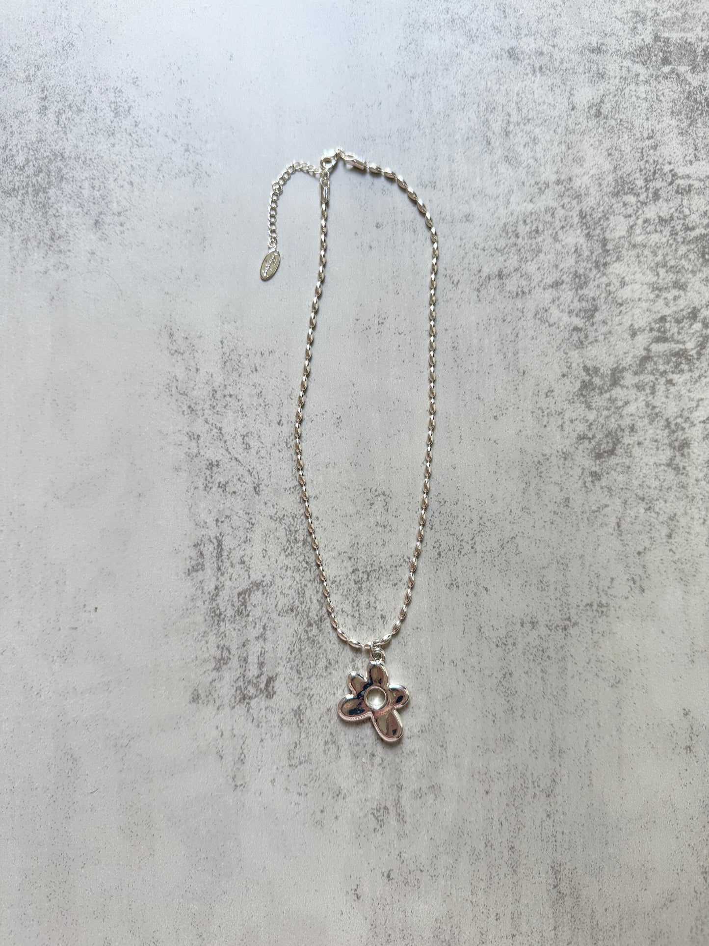 不規則花花幼豆豆頸鏈