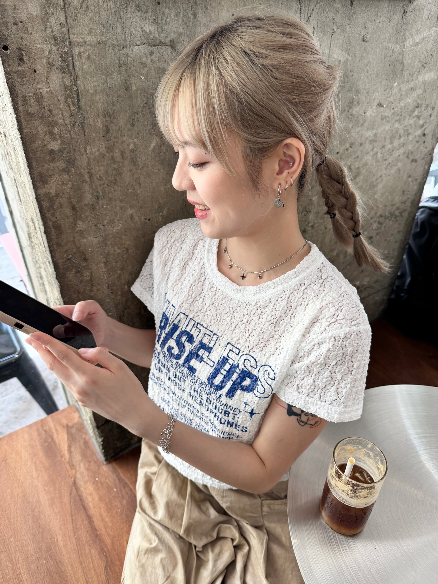 MINI星星拼珠幼頸鏈