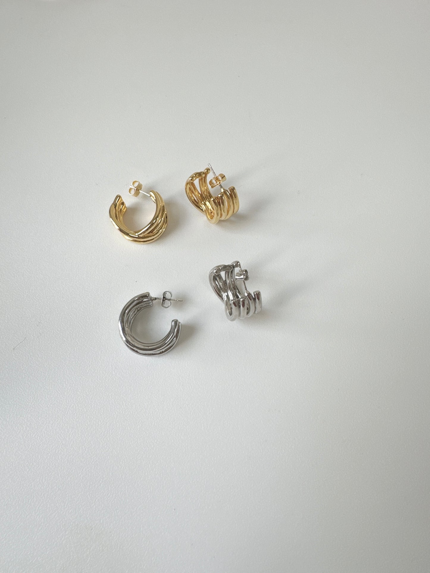 自留推薦款！百撘日常繞圈圈耳環