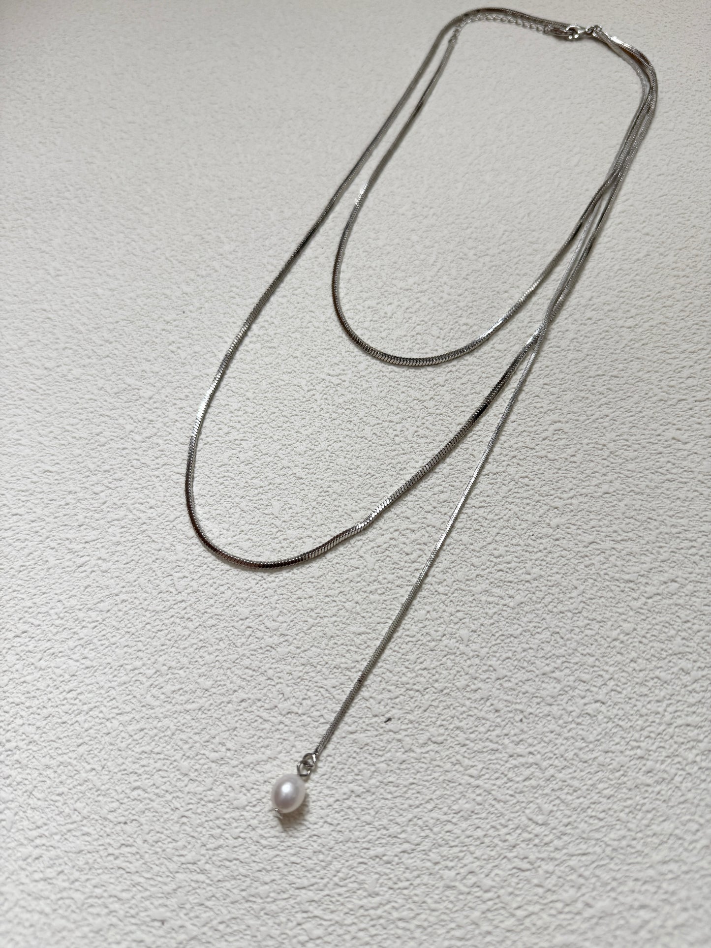 2WAYS兩層珍珠長頸鏈