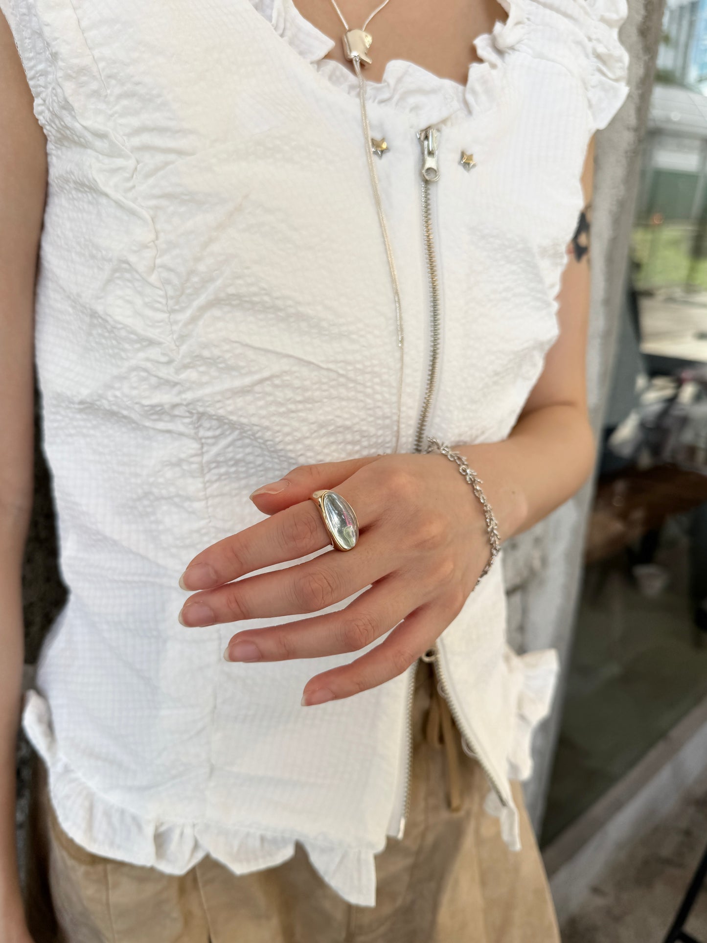 日系透明感卜卜RING