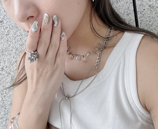 分SIZE的～波波串珠RING