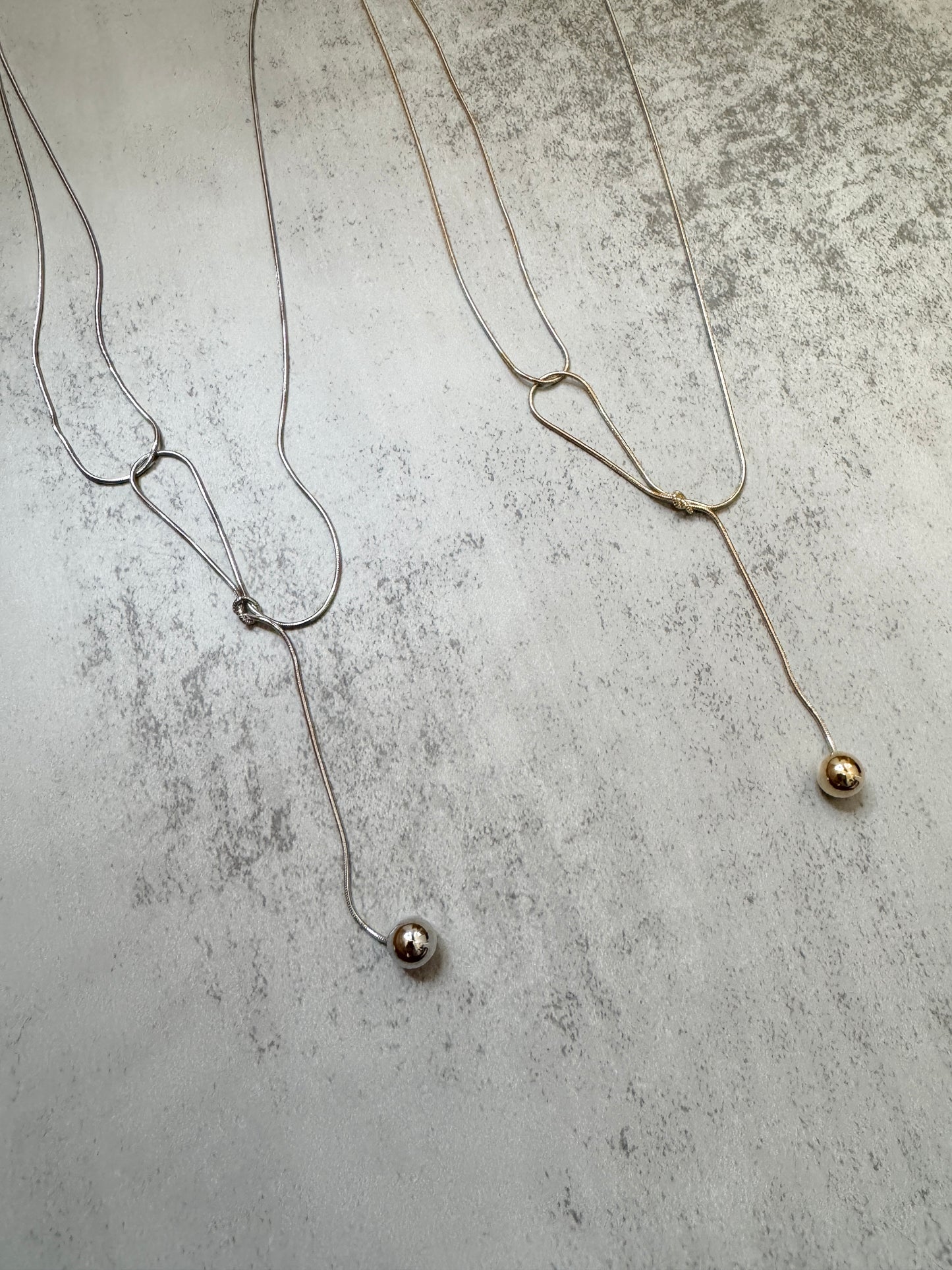 推薦款！波波打結相連頸鏈