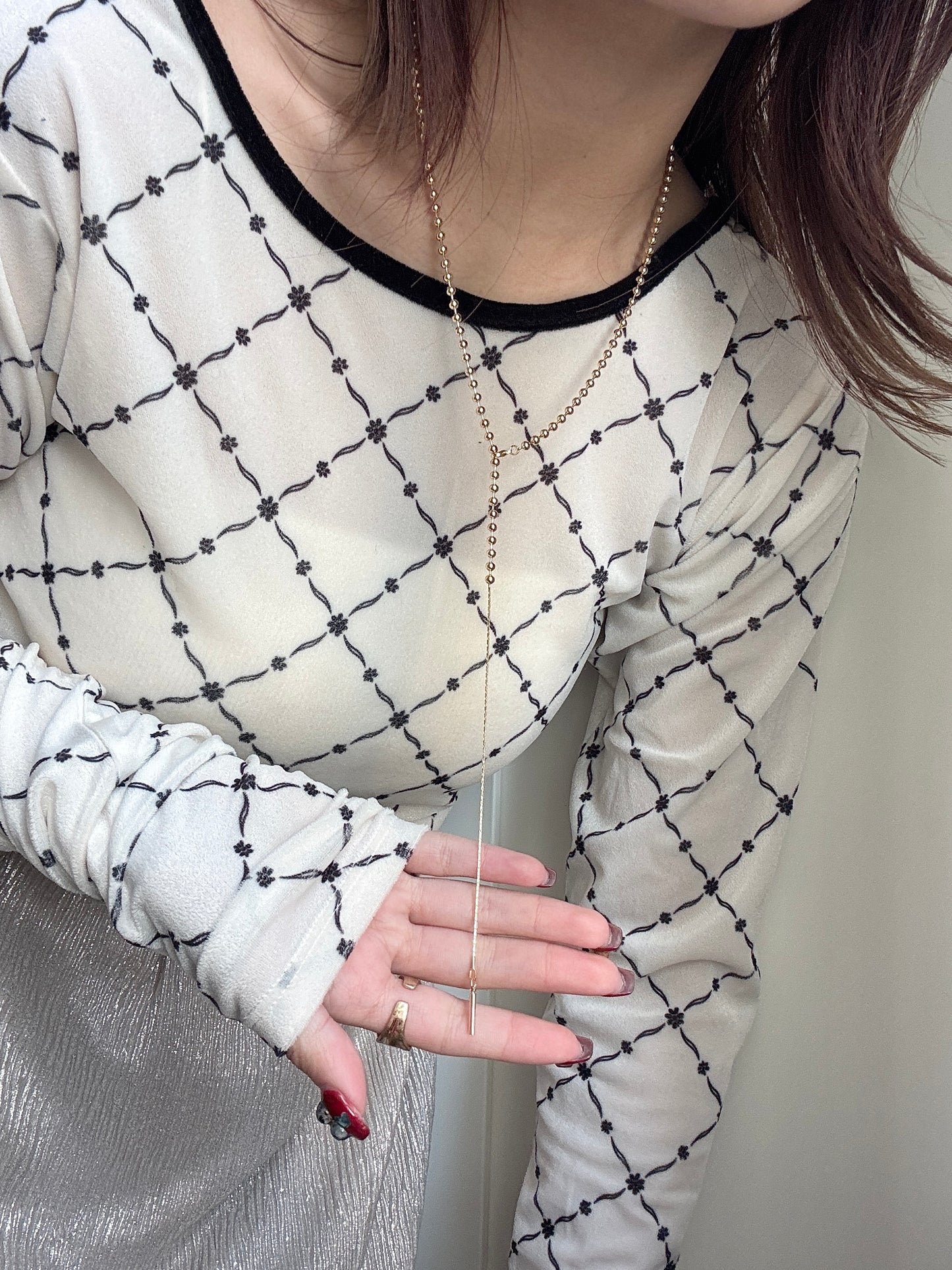 推！極幼珠珠氣質長頸鏈