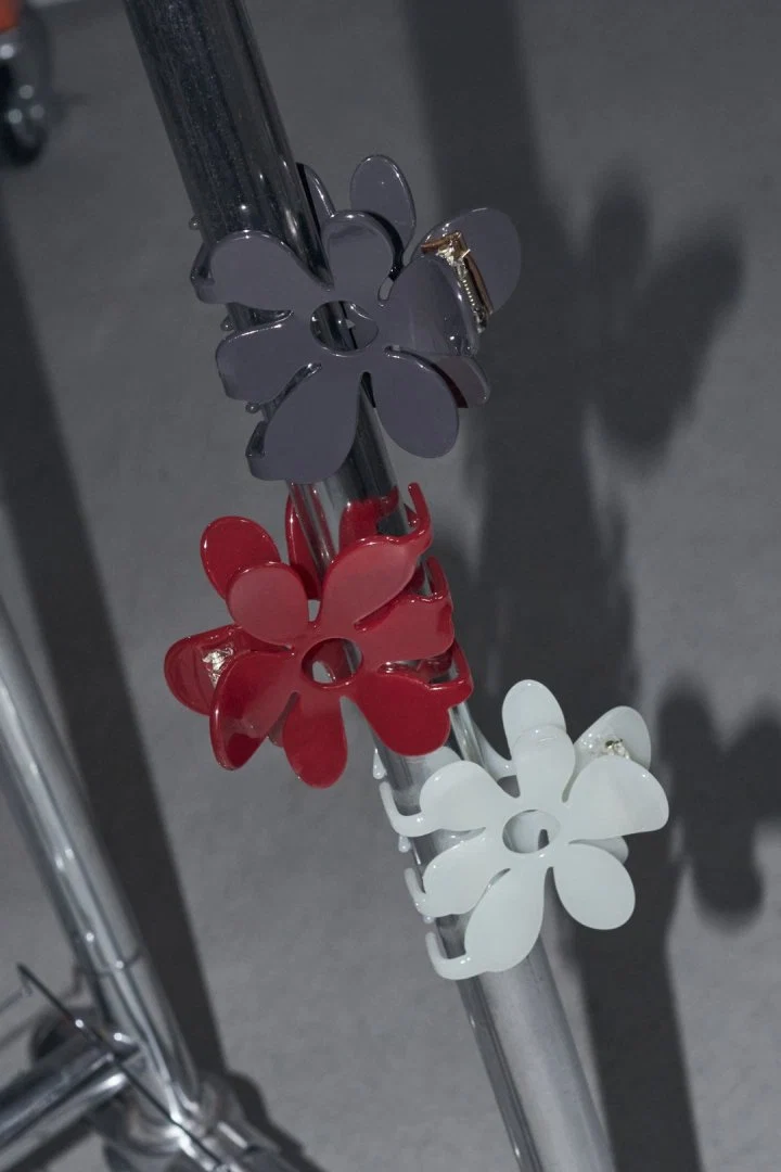 JP代購 花形狀大髮夾