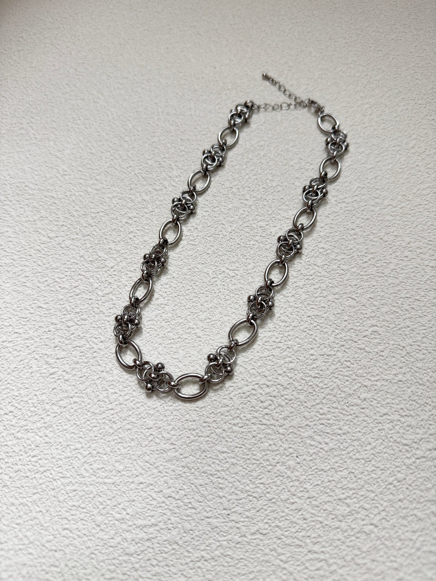 推！自留靚圓珠扣扣頸鏈