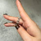 珍珠拼銀珠花粒RING
