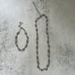 低調小空框扣扣手鏈